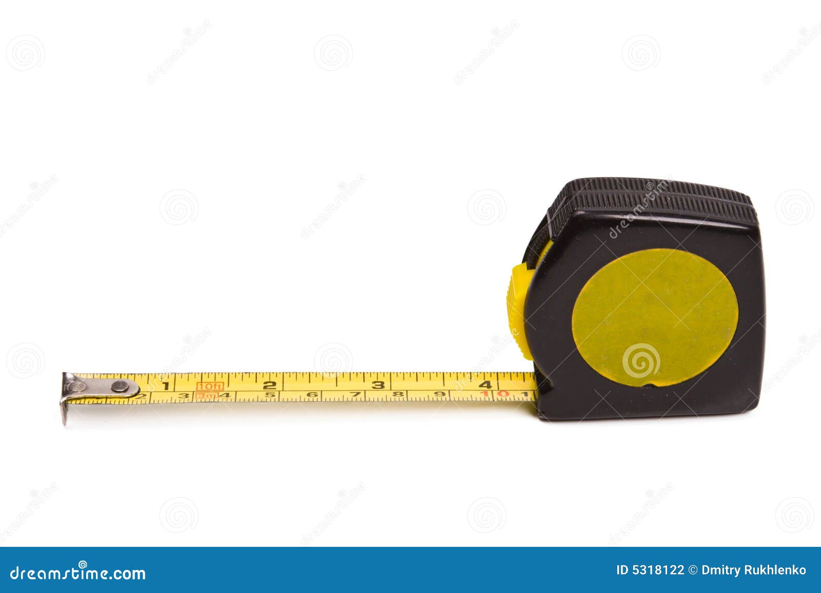 Little Kids With Measuring Tape Isolated In White Stock Photo, Picture and  Royalty Free Image. Image 22926393.