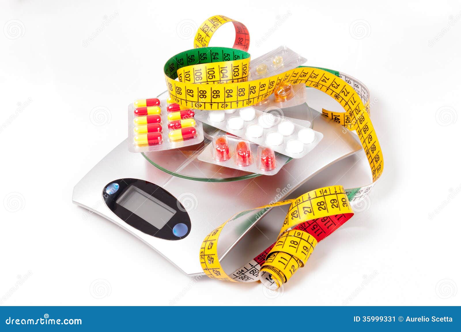 tape-measure and medicament