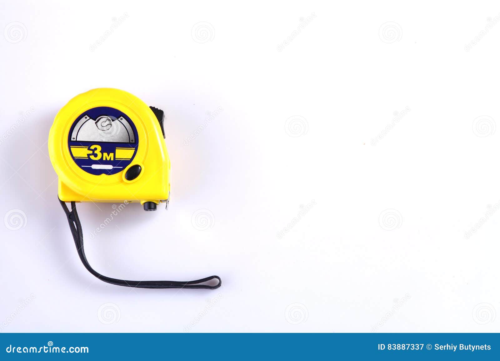 The tape measure or ruler stock image. Image of distance 83887337