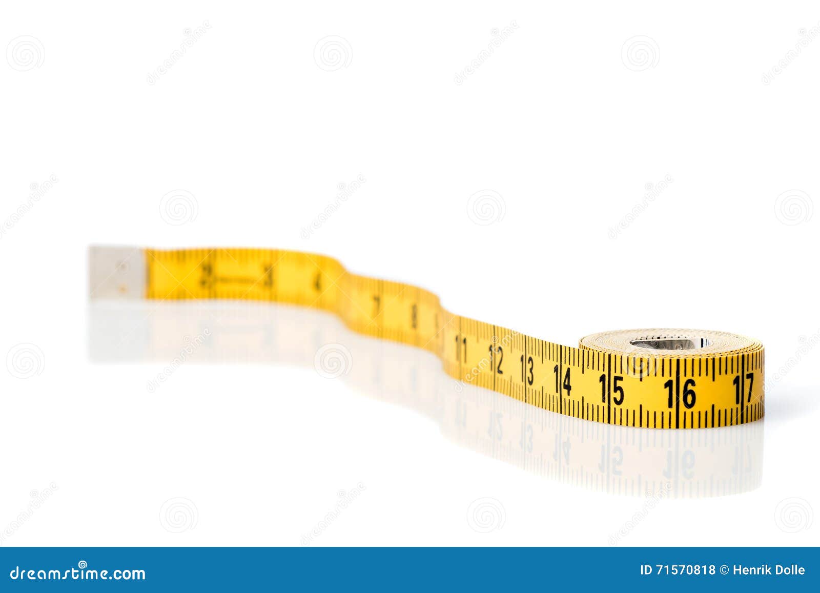 Measuring Tape Tape Measurement Tailor Measuring Stock Photo