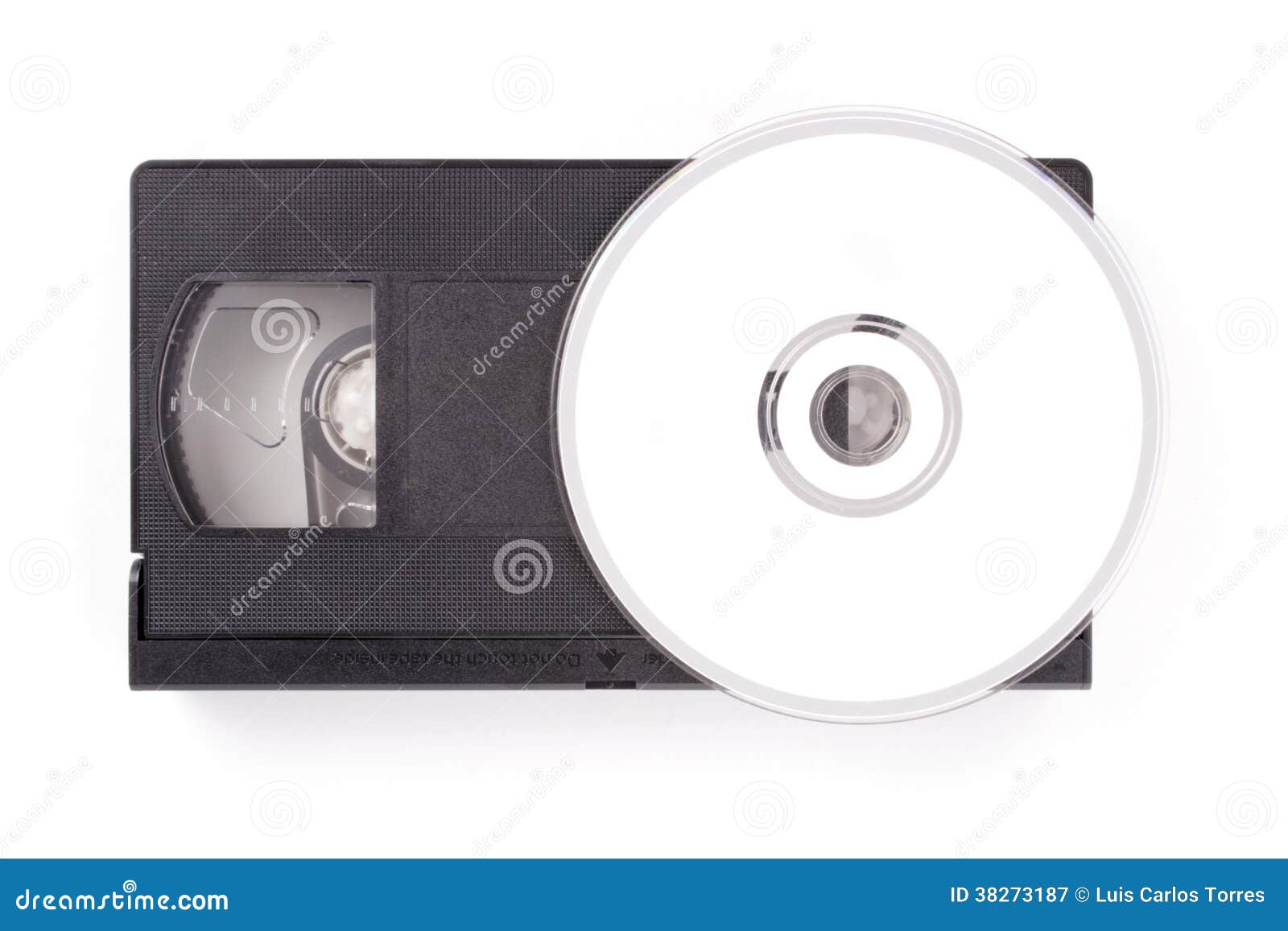 Tape to DVD service stock image. Image of black, cassete 38273187