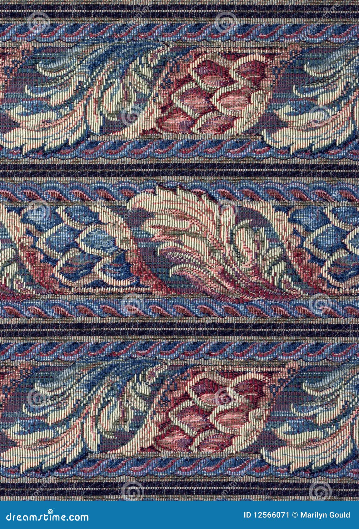 Tapestry vertical stock image. Image of colorful, heavy 12566071
