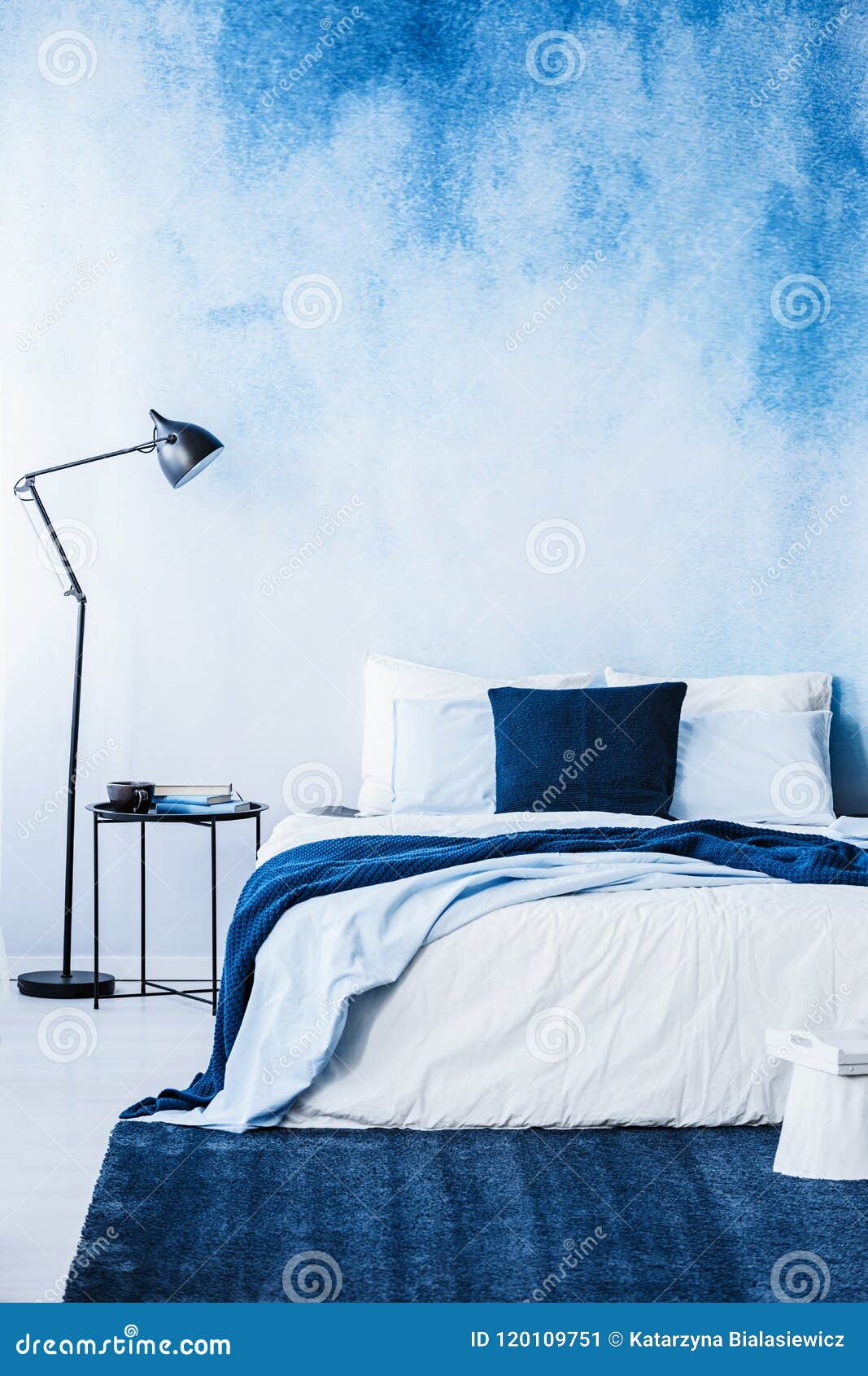 Scarica Gratis Images Tapis De Bleu Marine Devant Le Lit A Cote De La Lampe Dans L actualisé par