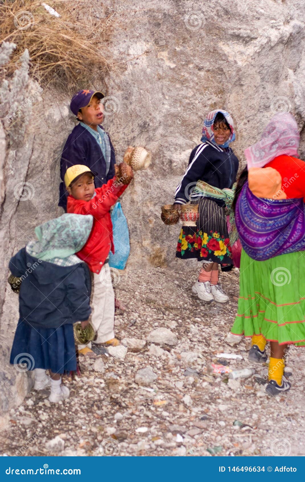 Tarahumara Indians Copper Canyon Mexico Editorial Stock Image Image Of Childhood Mexico