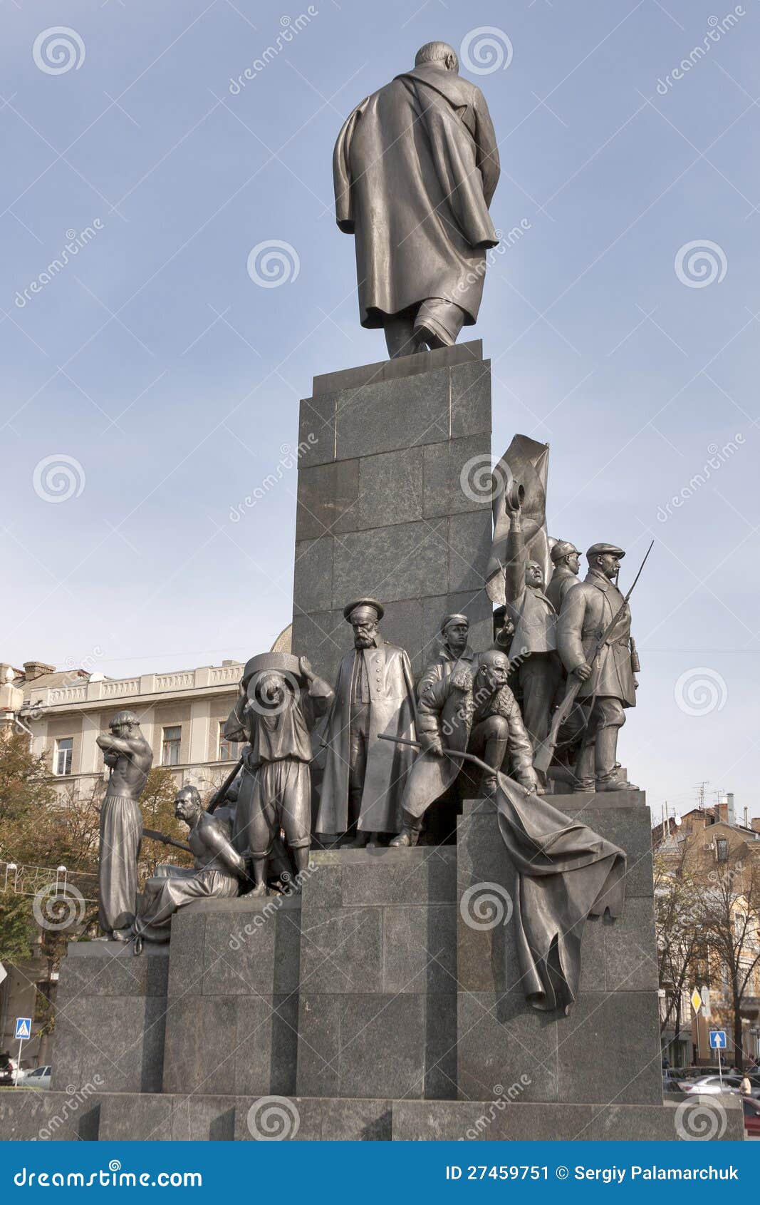 taras shevchenko monument in kharkov