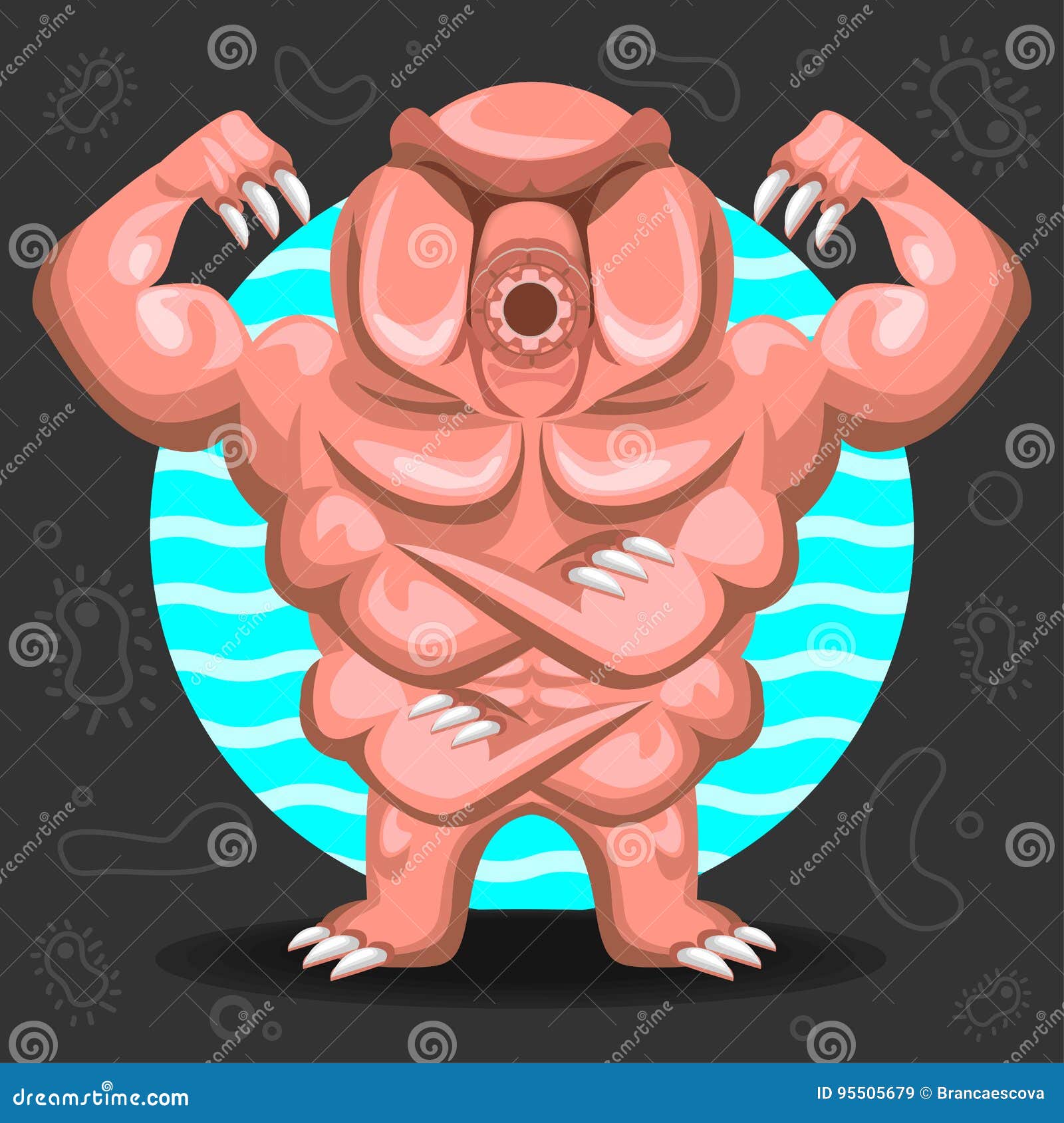 Tardigrade Or Water Bear Stock Photography 264352022