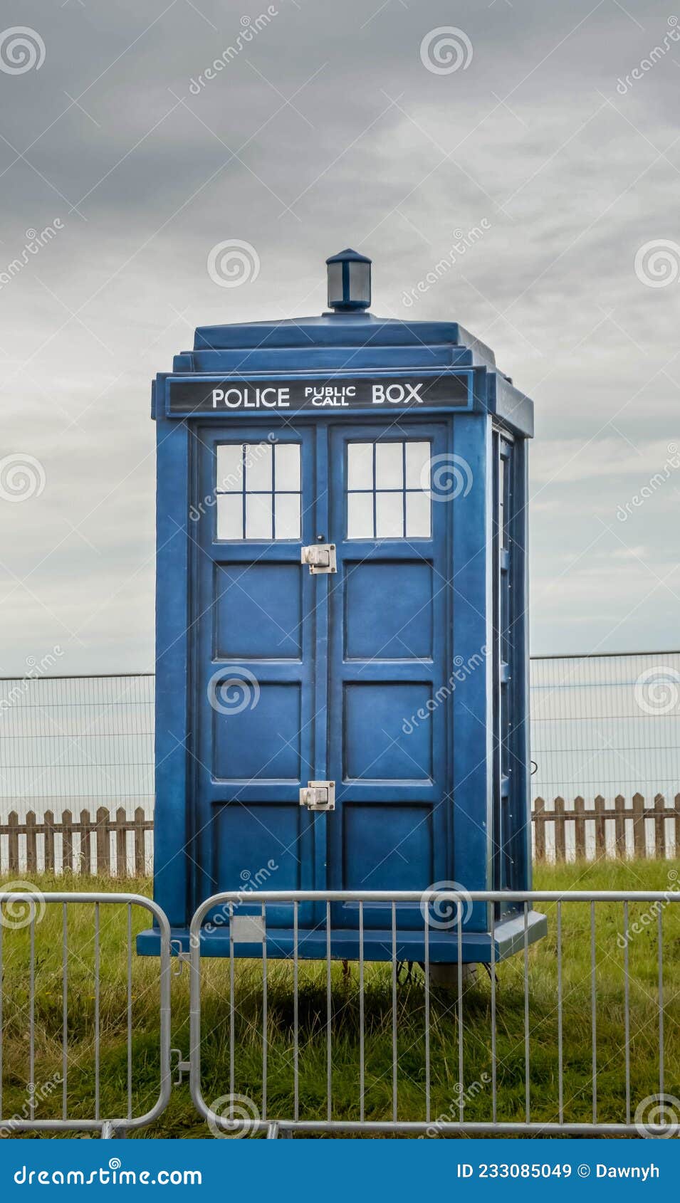 Doctor Who Tardis Which is Part of Blackpool Illuminations Editorial ...