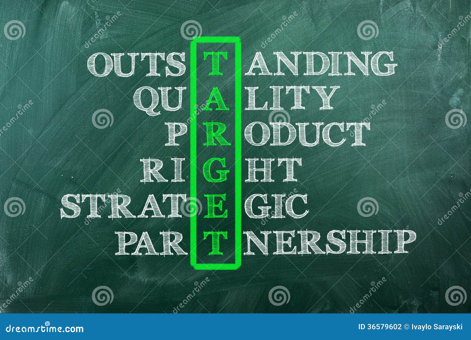 Target stock photo. Image of chalk, chalkboard, partnership 36579602