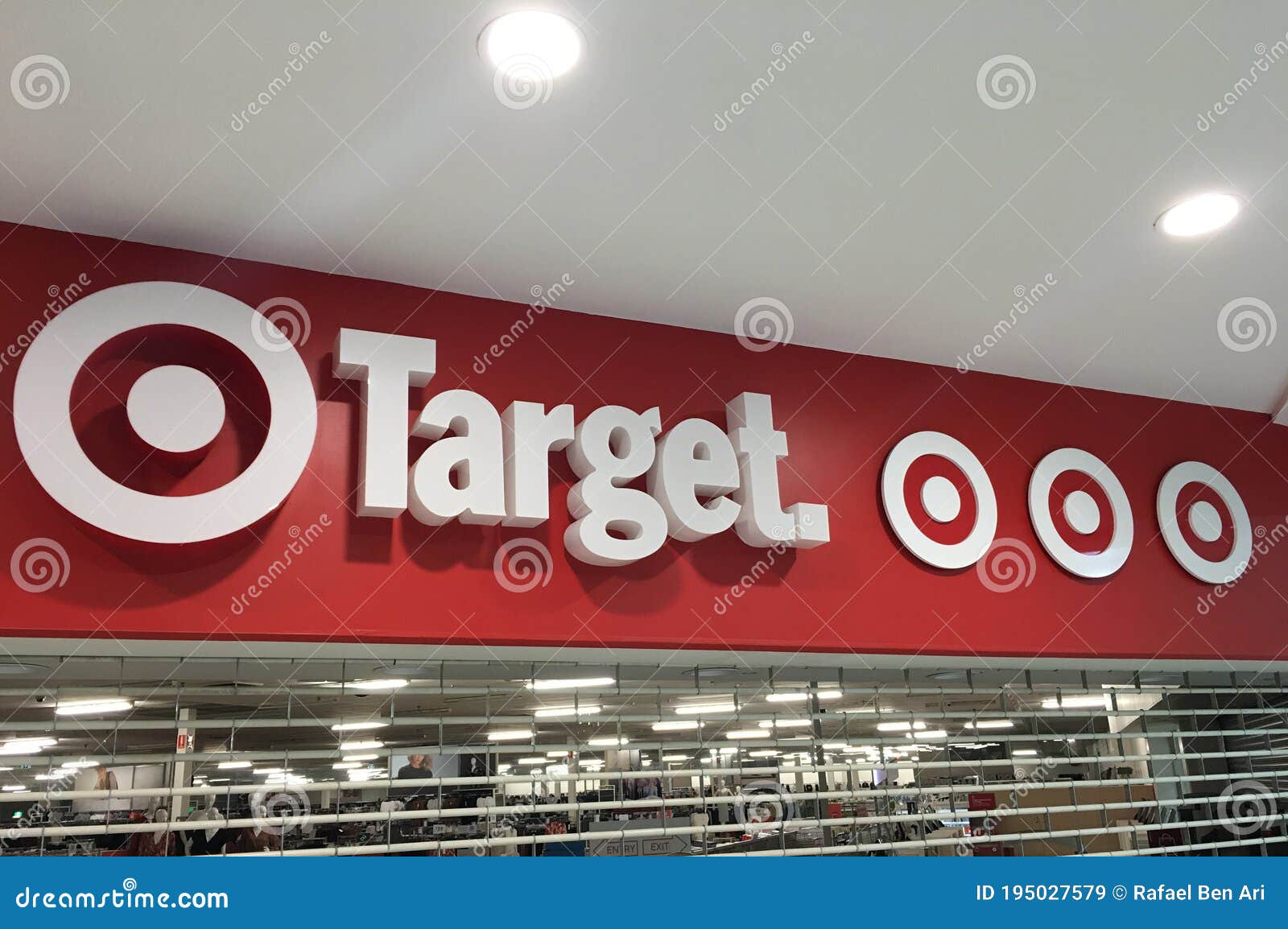 Target Australia Department Store Closed Editorial Stock Image