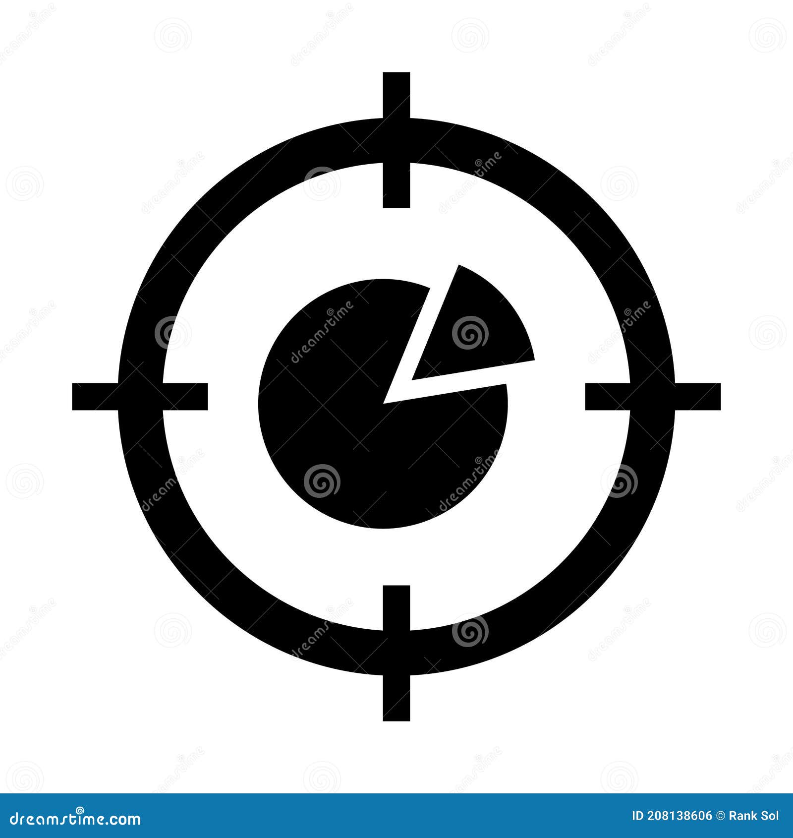 target   icon that can be easily modified or edited