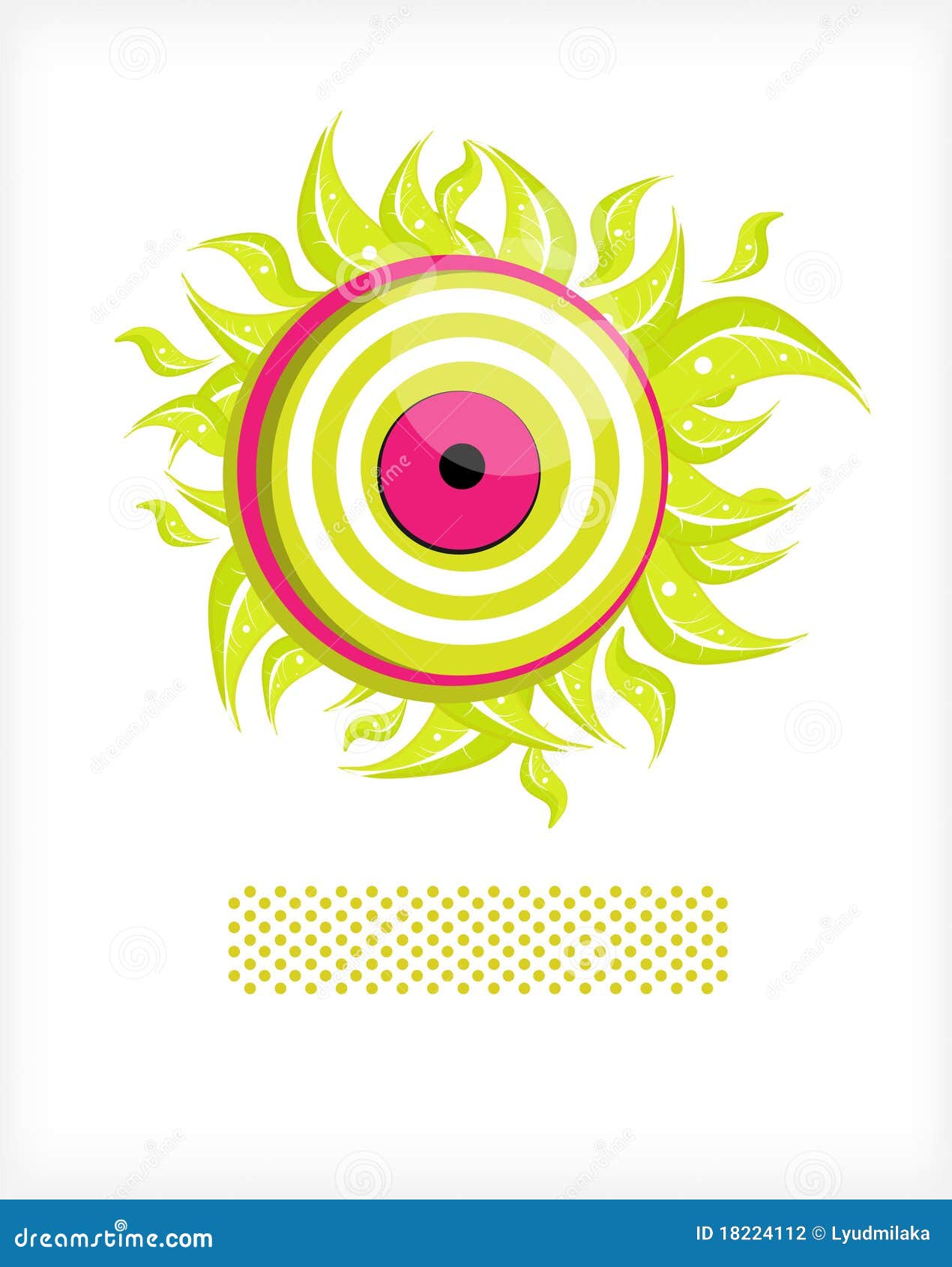 Target leaves stock vector. Illustration of illustration 18224112