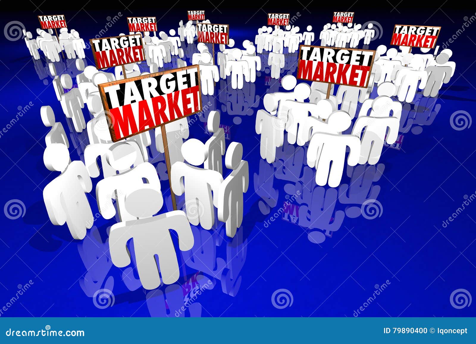 target market people customers clients prospects