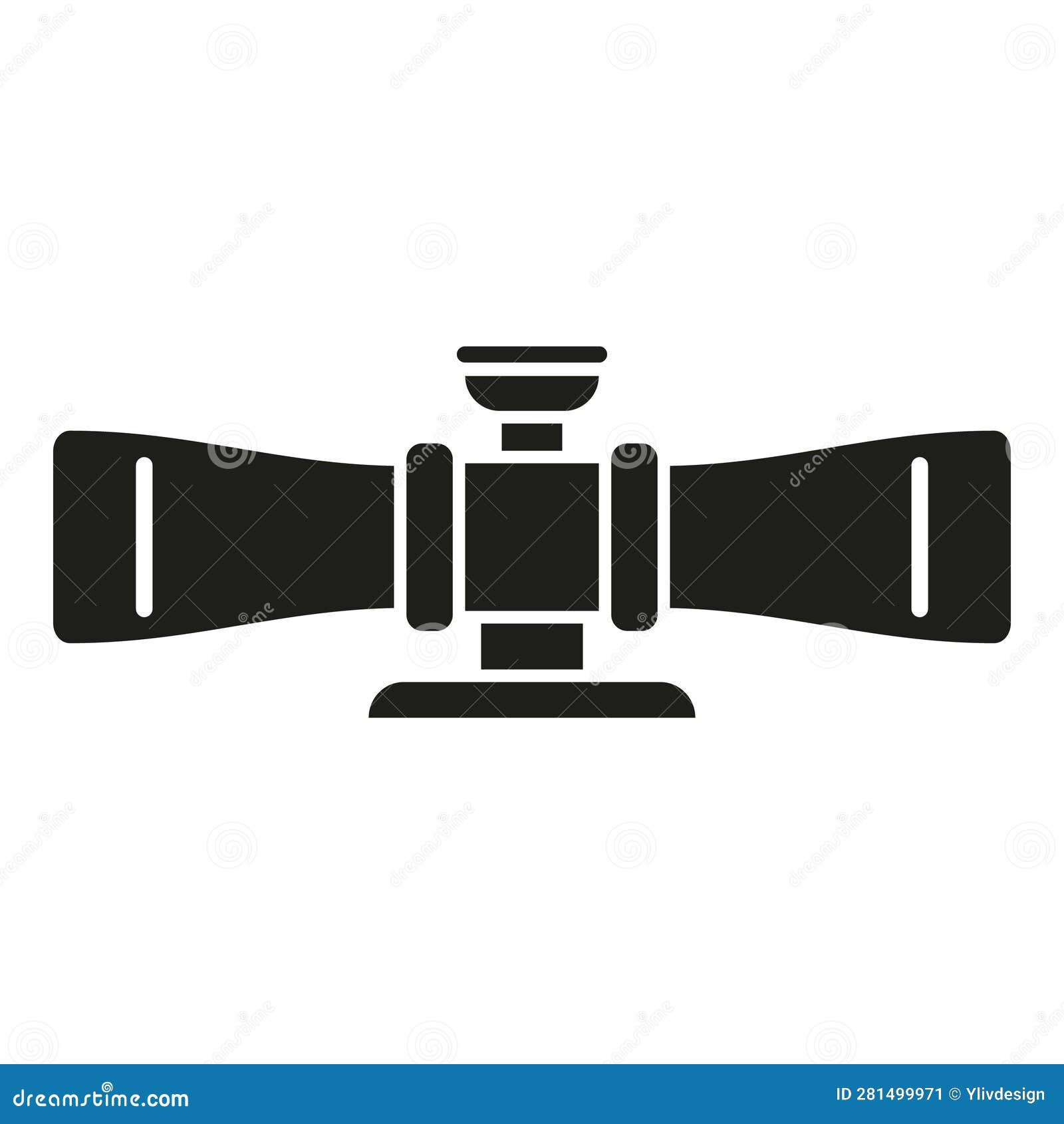 target scope icon simple . rifle gun