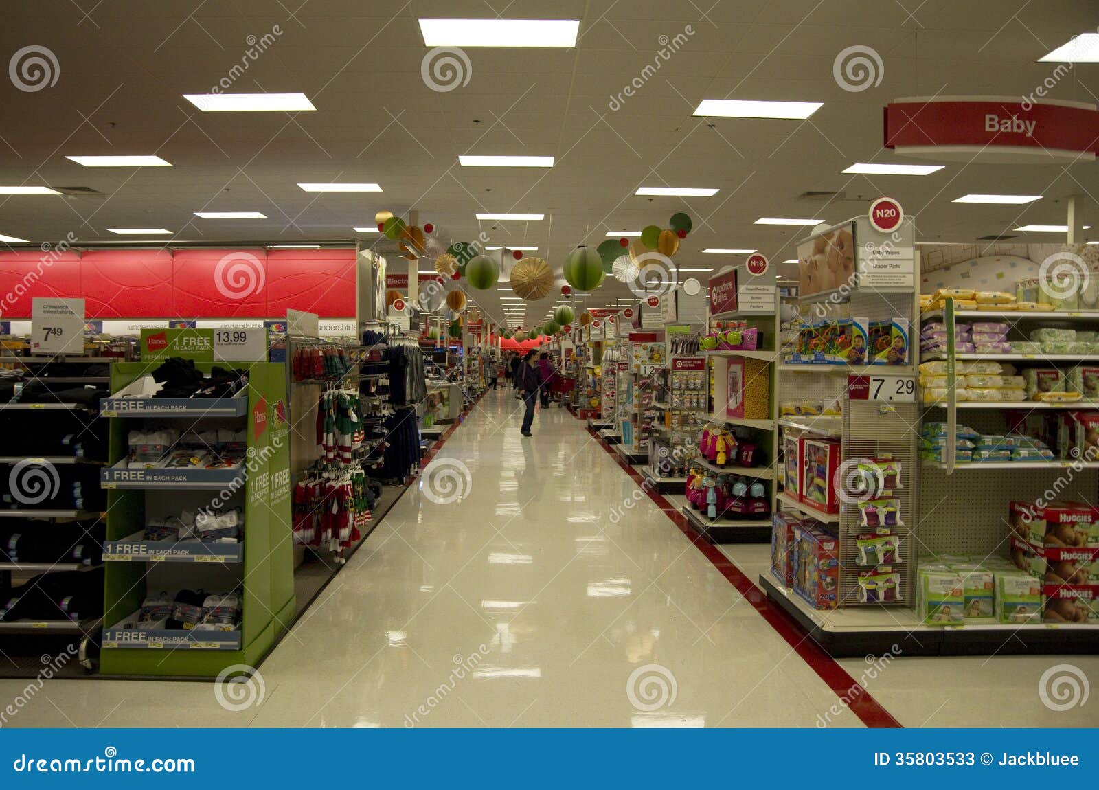 Target Superstore Holiday Decoration Christmas Shopping