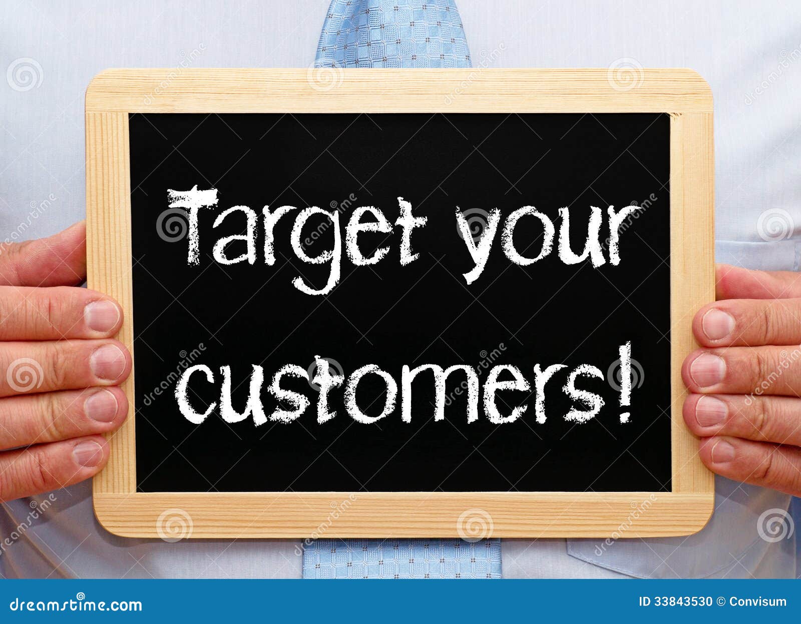 Target your customers stock photo. Image of research 33843530