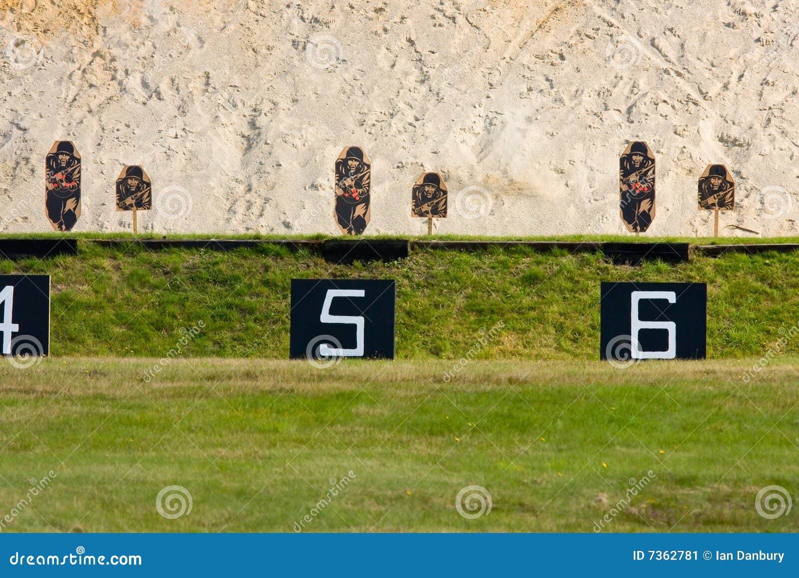 targets on the range