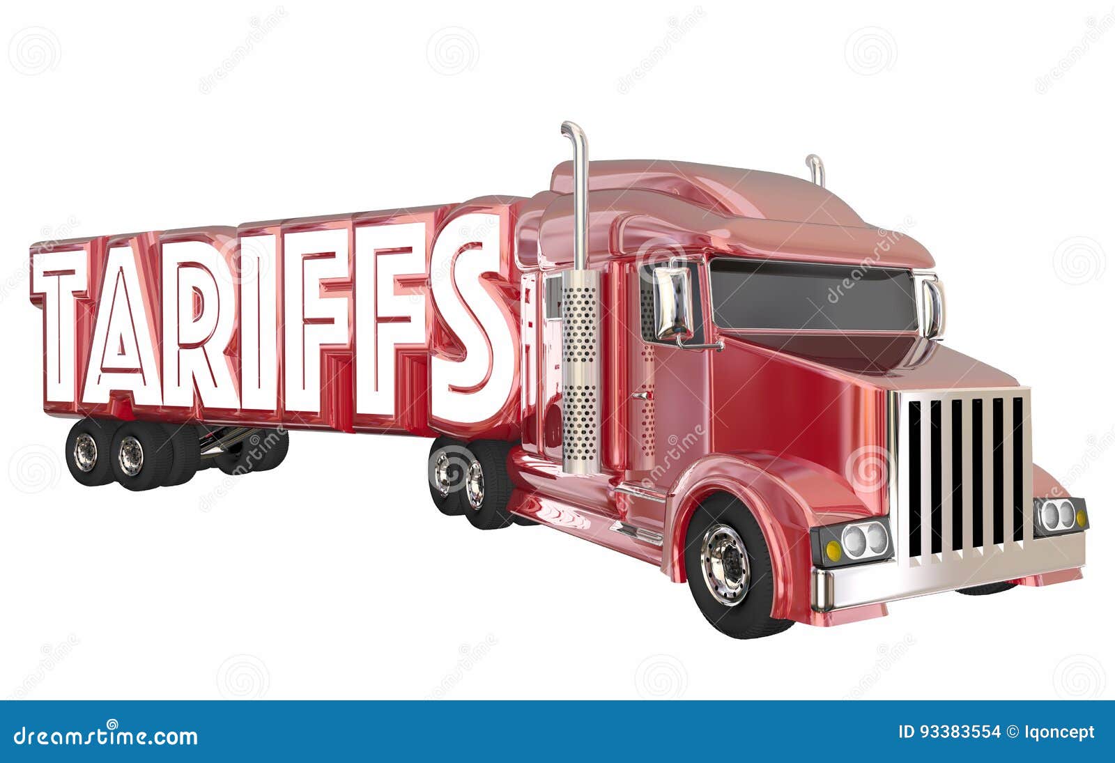tariffs truck international trade