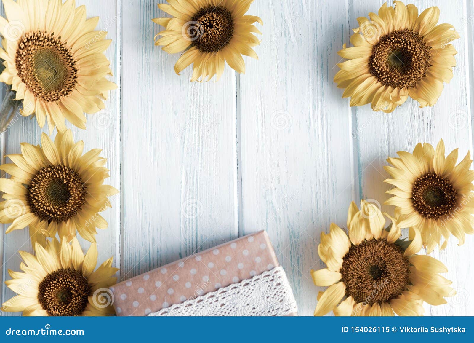 Cajas de Regalo para Mujer: Blanco Girasol