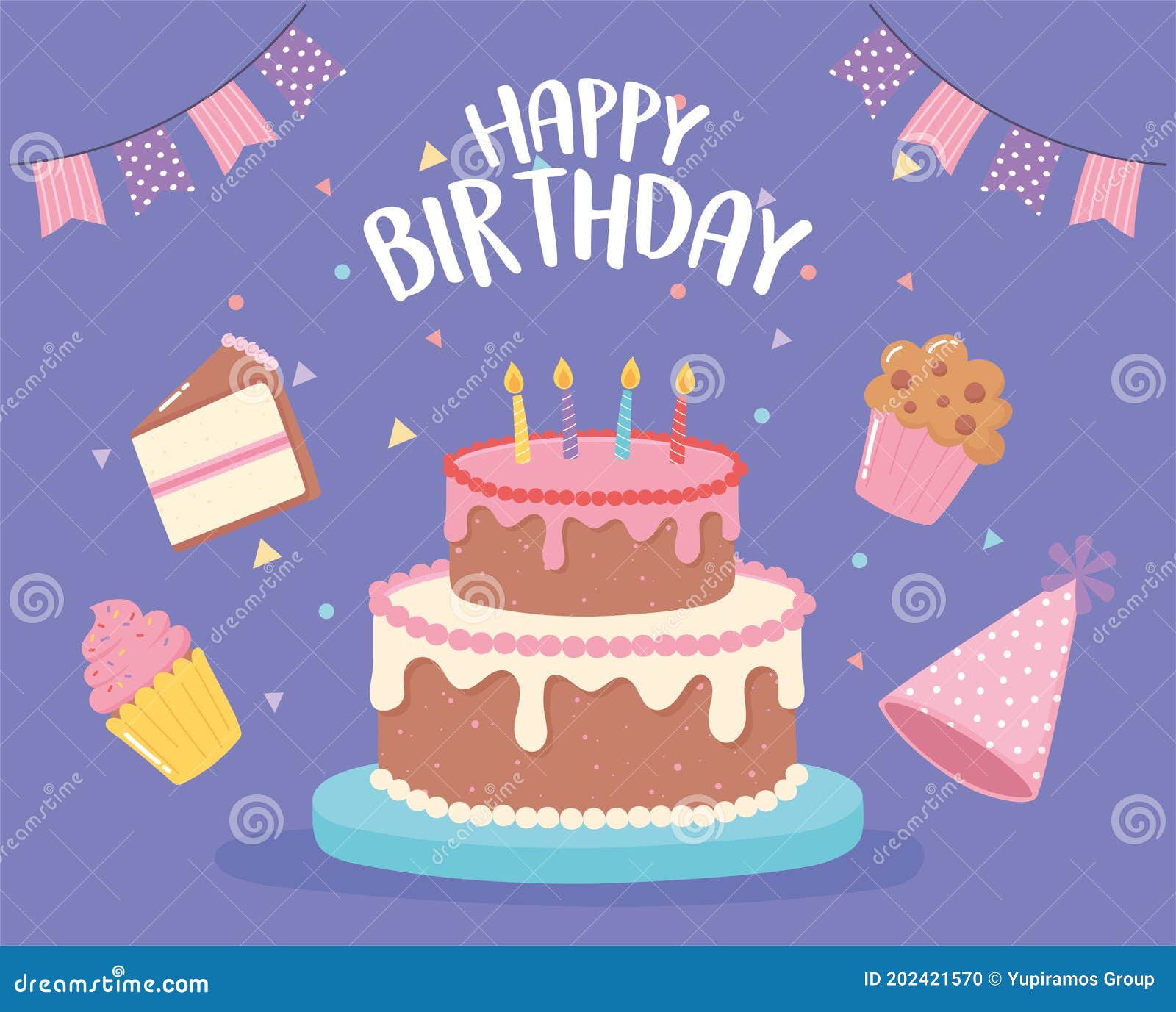 Tarjeta De Invitación De Feliz Cumpleaños Con Sombreros De Torta Y Dibujos Animados De La Fiesta De Quequitos Ilustración del Vector - Ilustración de bandera, mollete: 202421570 Tarjeta De Invitación De Feliz Cumpleaños Con Sombreros De Torta Y Dibujos Animados De La Fiesta De Quequitos Ilustración del Vector - Ilustración de bandera, mollete: 202421570