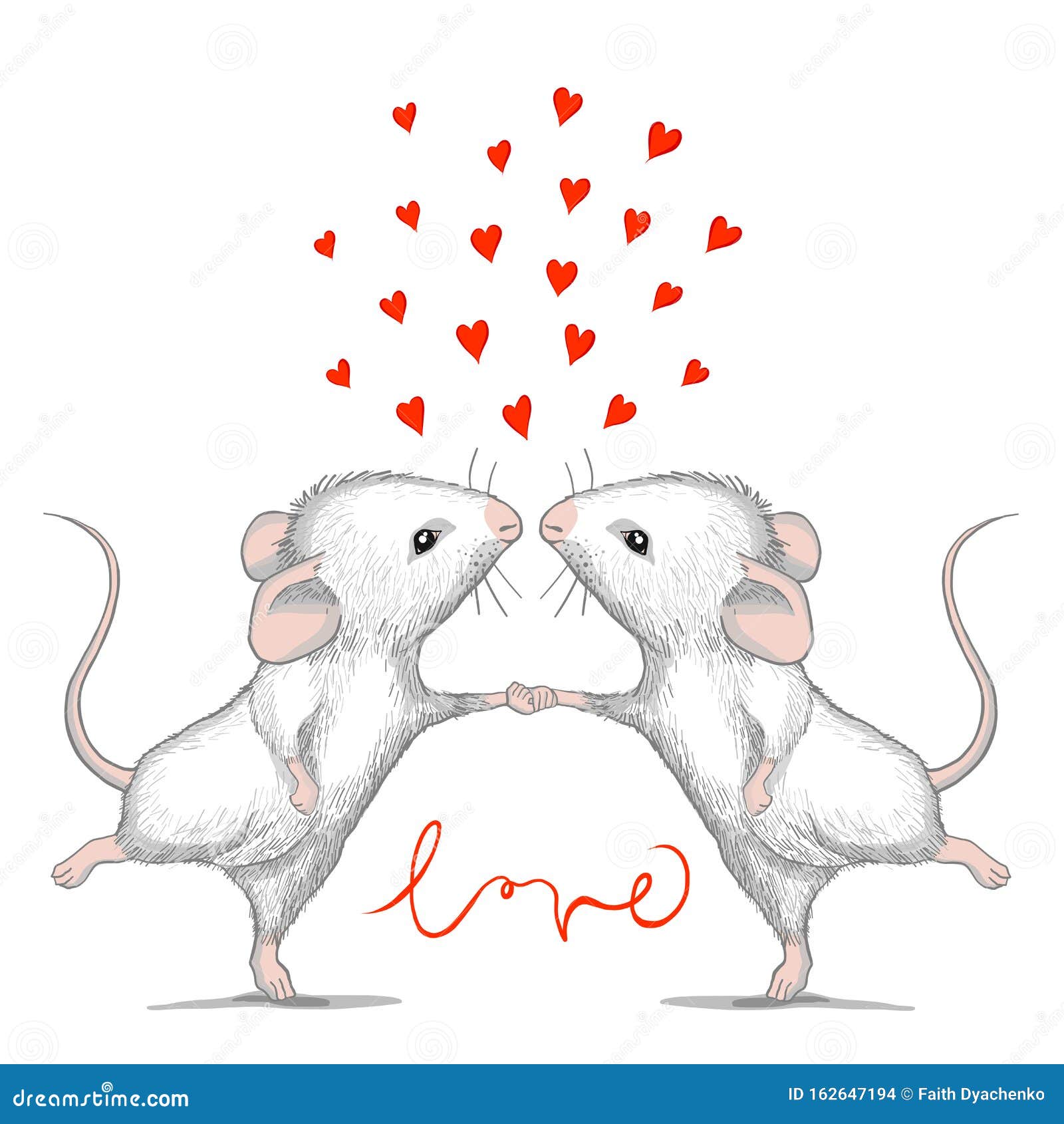 Tarjeta De San Valentín Con Ratones Amorosos Y Caligrafía Palabra AMOR Ilustración del Vector - Ilustración de saludo, blanco: 162647194 Tarjeta De San Valentín Con Ratones Amorosos Y Caligrafía Palabra AMOR Ilustración del Vector - Ilustración de saludo, blanco: 162647194