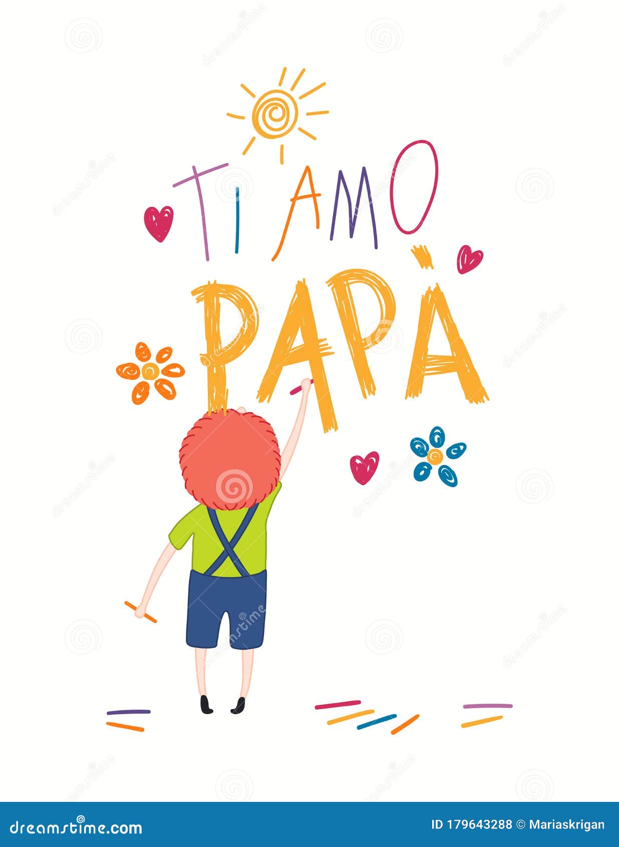 Tarjeta Del Día Del Padre Con Dibujo De Niño Ilustración del Vector - Ilustración de regalo, italia: 179643288 Tarjeta Del Día Del Padre Con Dibujo De Niño Ilustración del Vector - Ilustración de regalo, italia: 179643288