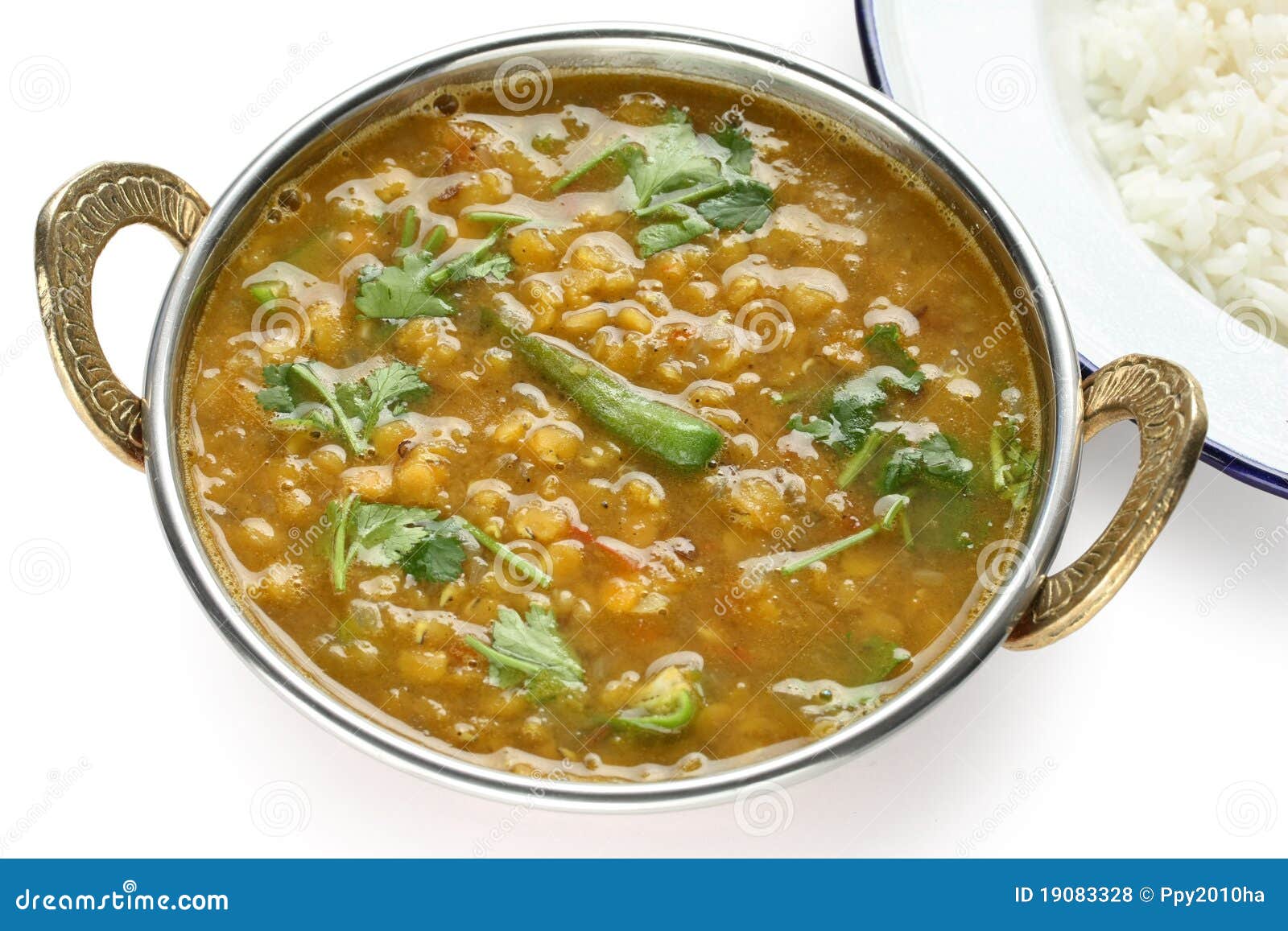 Tarka Dal , Red Lentils Curry , Indian Dish Stock Photo - Image of dish ...
