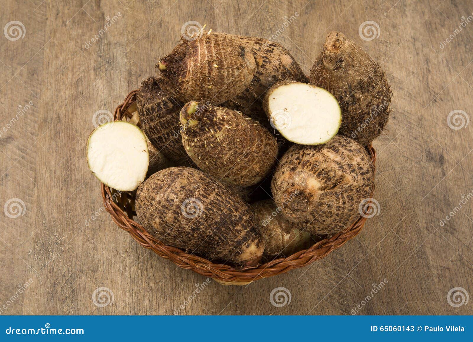 Taro or yam stock image. Image of colocasia, taro, close 65060143