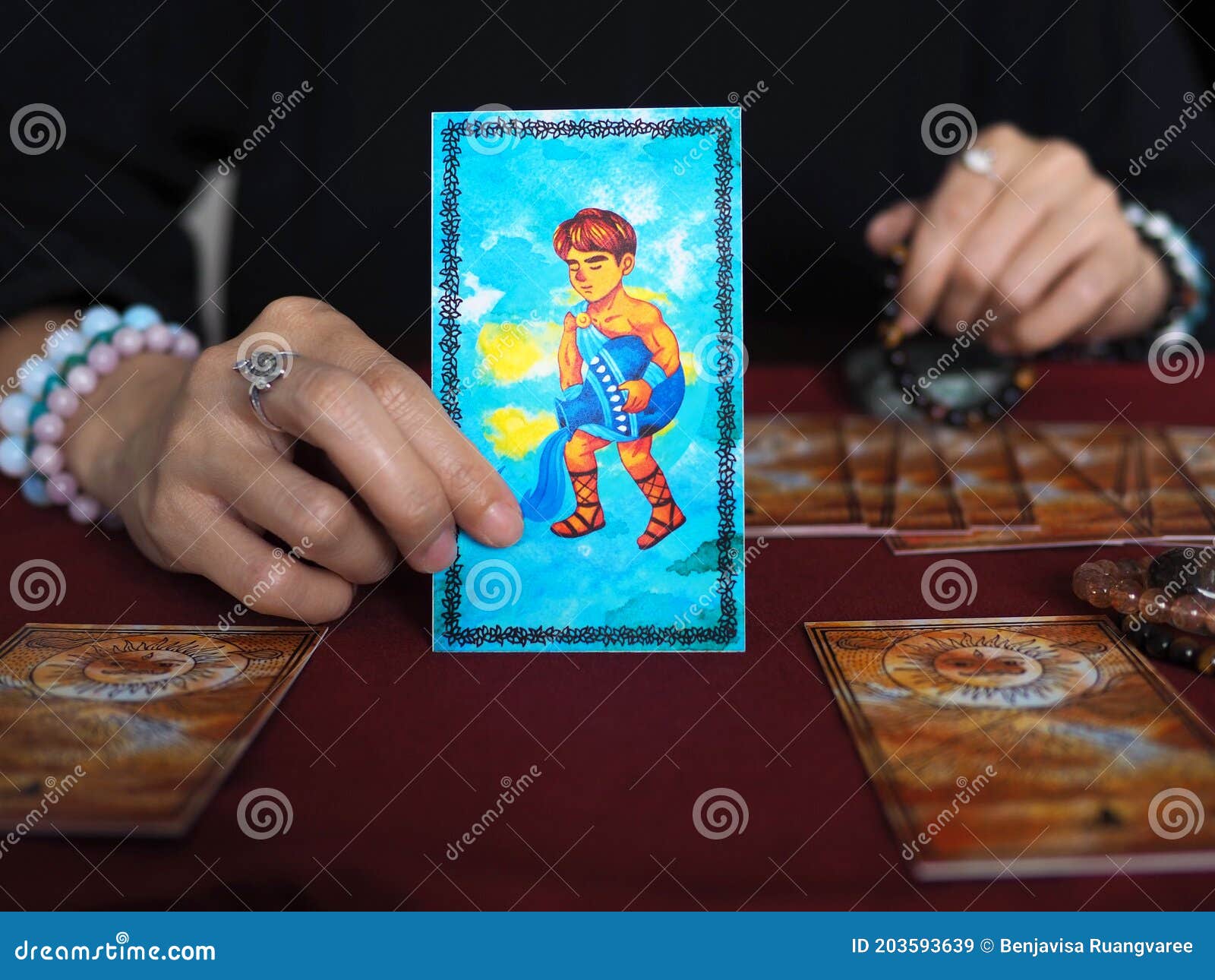 Tarot Card Reading Aquarius Horoscope Fortune Teller Astrologer