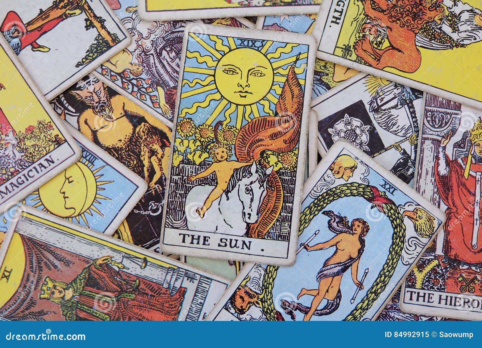 Tarot cards. stock image. Image of wallpaper, tarot, background - 84992915