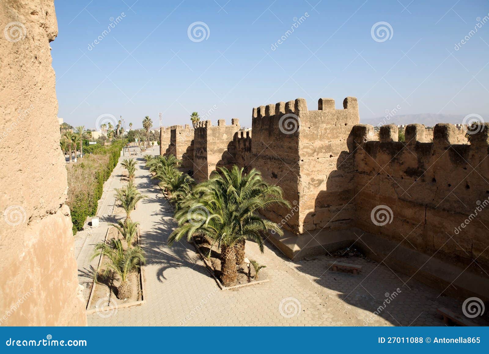 taroudant's defensive wall