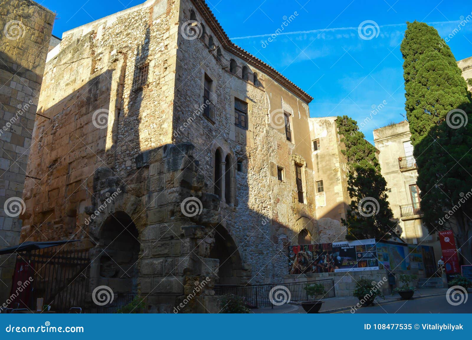 Tarragona Street View on June 20, 2016 in Tarragona, Spain. Editorial