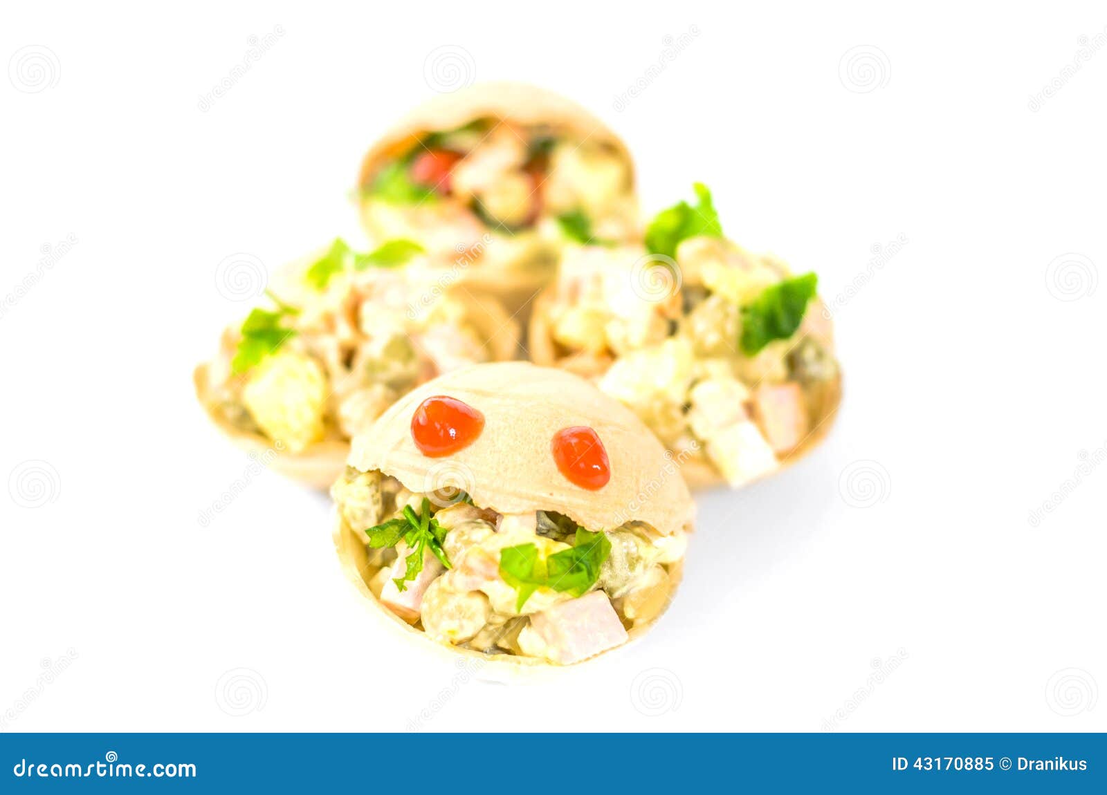 Tartlets Lebensmittel Snack Feinschmecker Fruhstuck Vegetarier Gesund Abendessen Stockbild Bild Von Abendessen Vegetarier