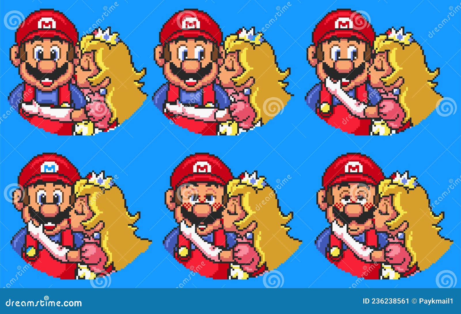 Super mario world pixelated retro video game Vector Image