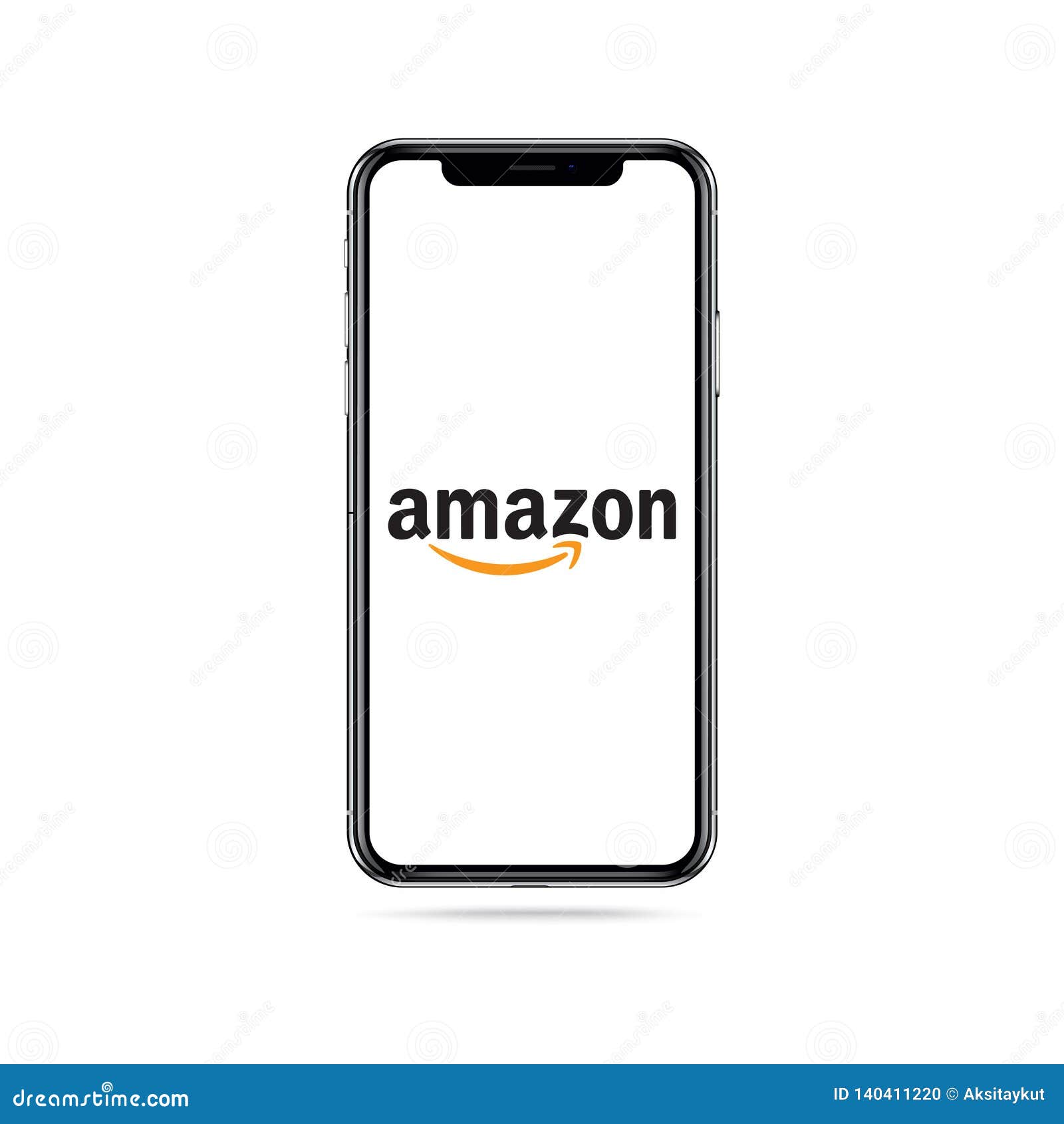 Amazon App Icon Logo On Iphone Screen Editorial Image Illustration Of Washington Icon