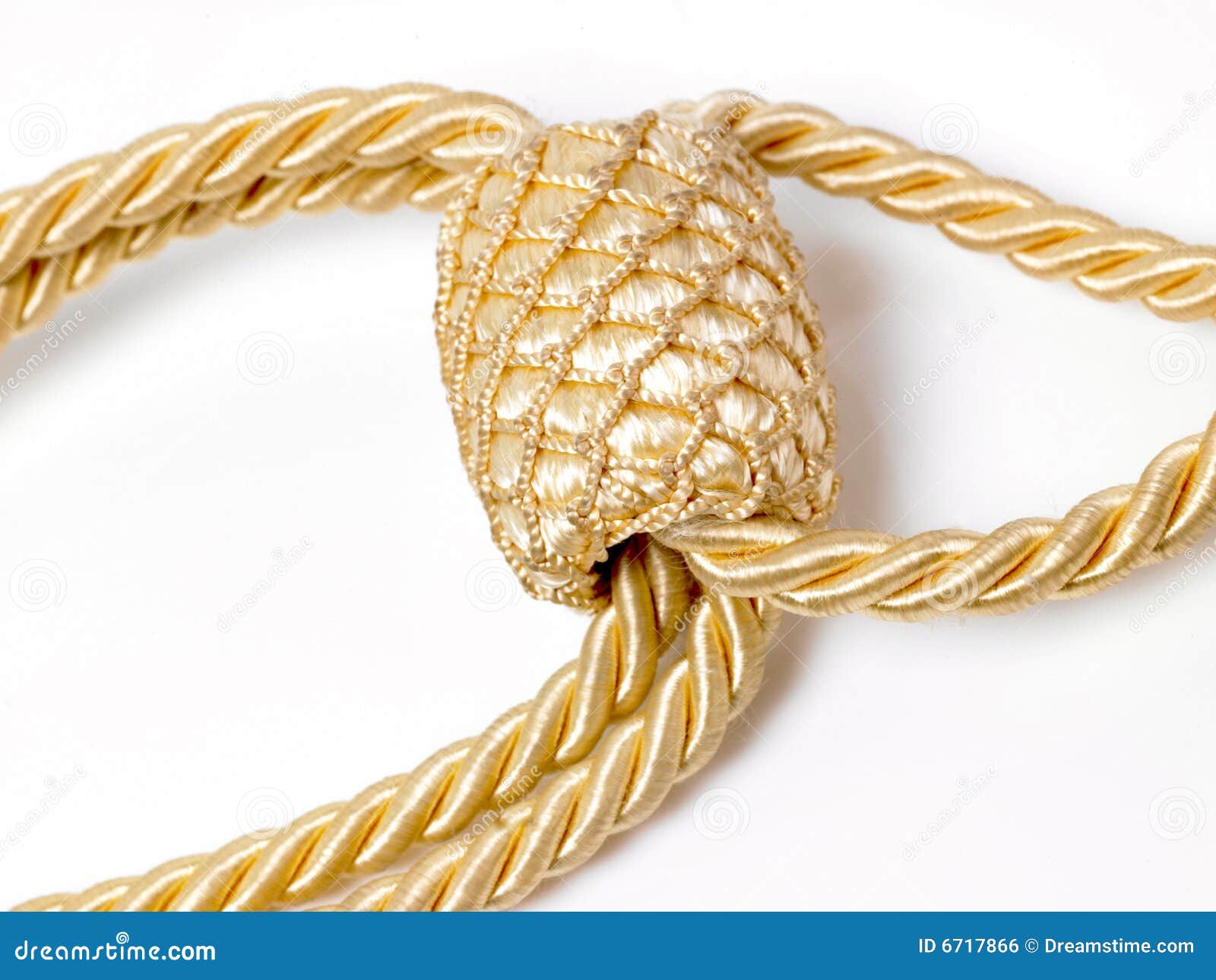 Tassel Knot stock photo. Image of entertainment, fabric 6717866