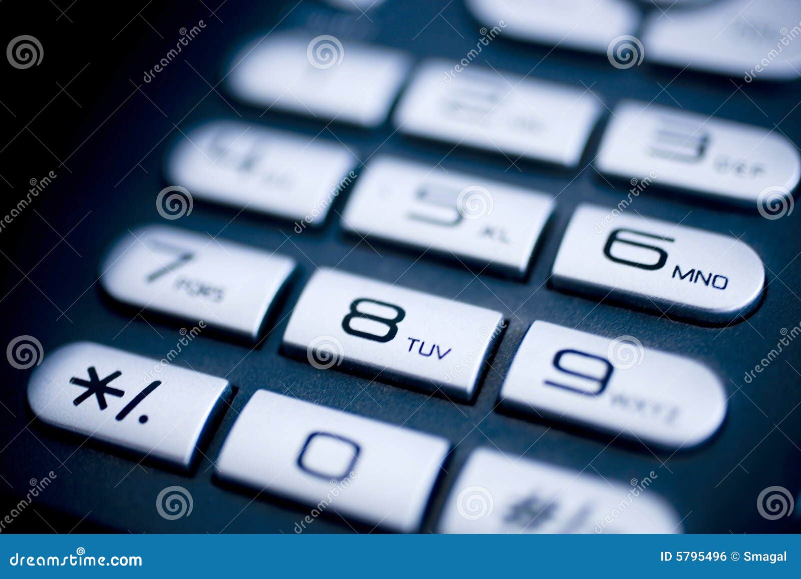 Tastiera del telefono fotografia stock. Immagine di messaggio 5795496