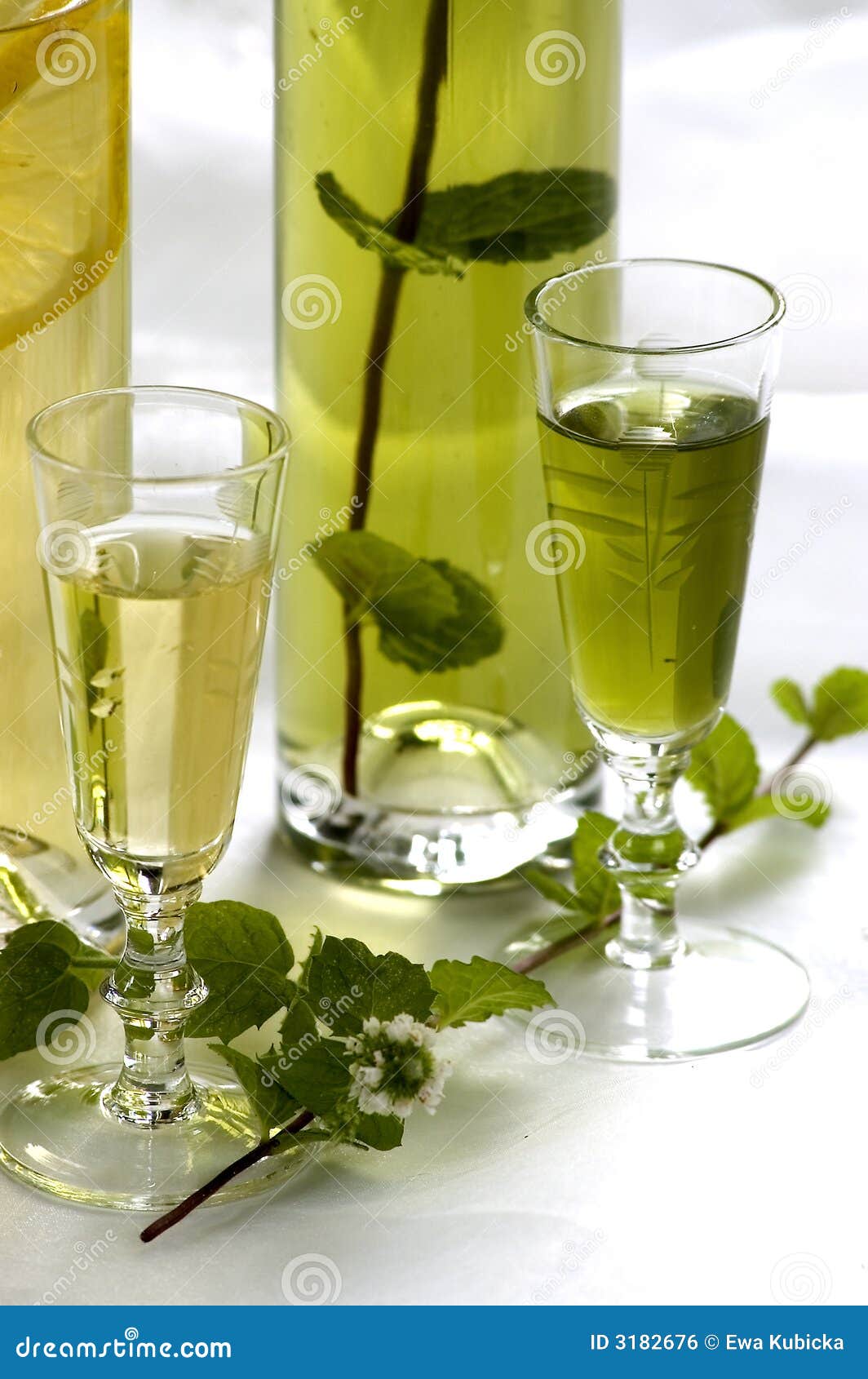 Tasting herbal liquor stock photo. Image of lemon, traditional 3182676