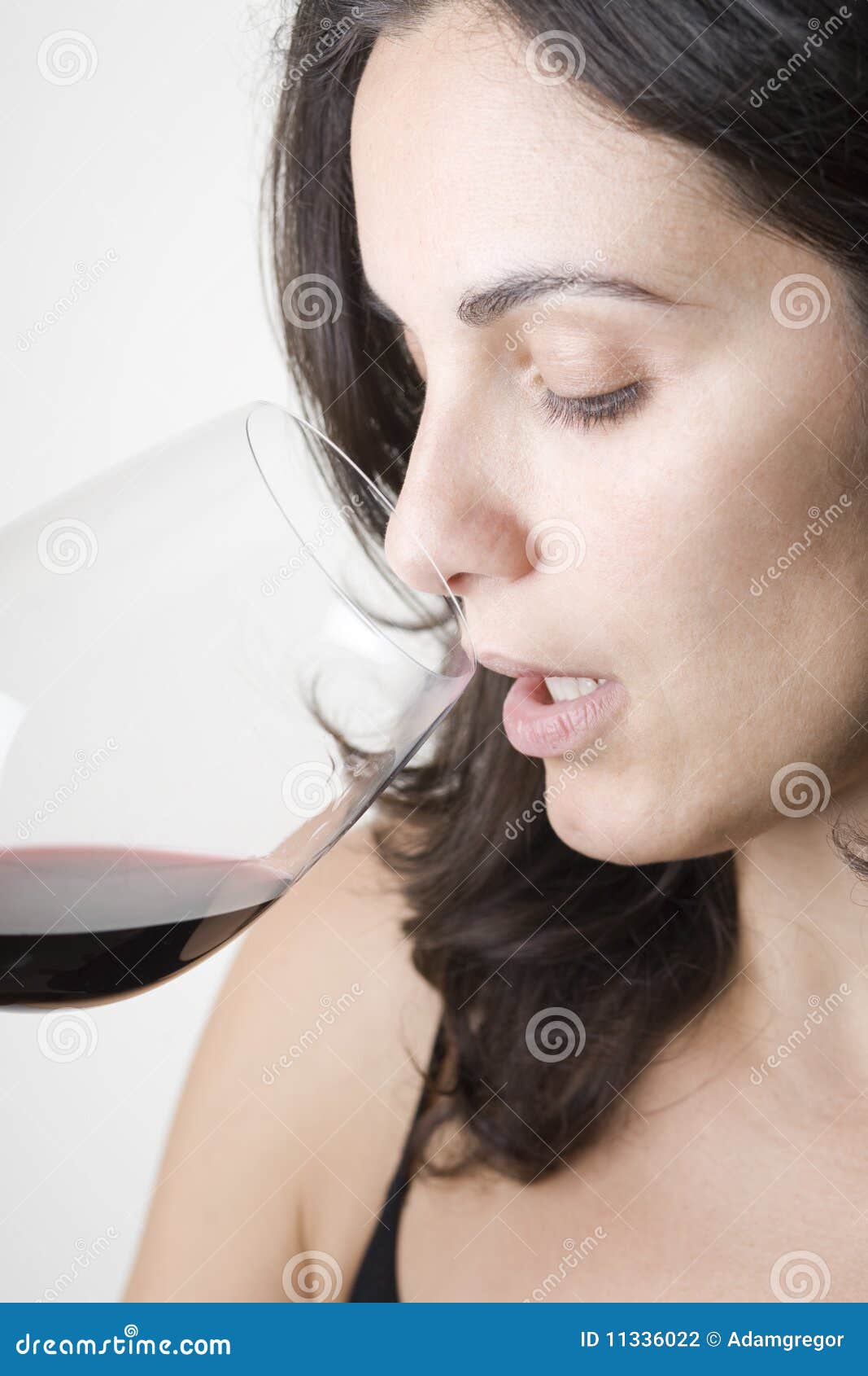 Tasting red wine stock photo. Image of black, love, person 11336022