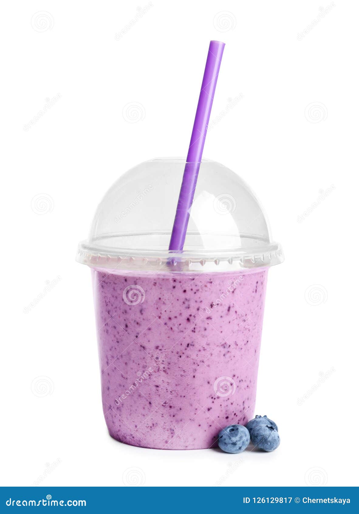 Download Bluueberry Smoothie Cup With Transparent Cap - Square ...
