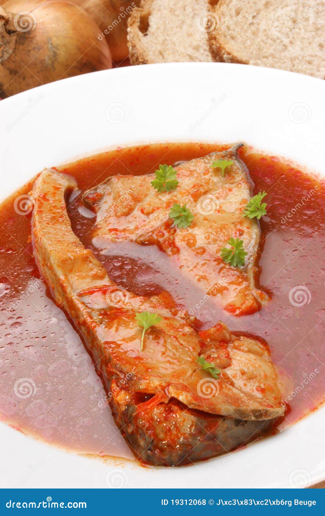 Tasty carp fish soup stock photo. Image of cooked, dish 19312068
