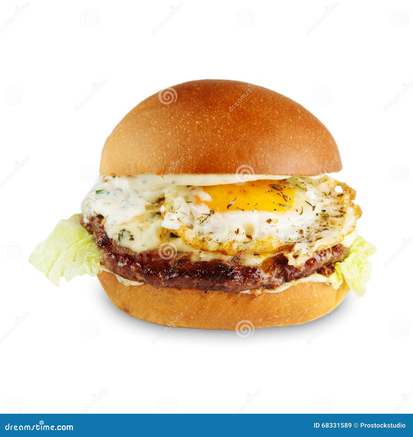 Tasty Cheeseburger Isolated At White Background Stock Image - Image of ...