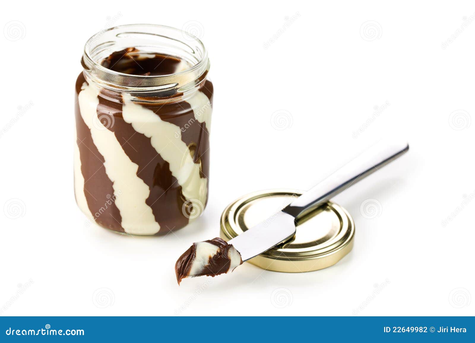 Tasty chocolate spread stock photo. Image of brown, dessert 22649982