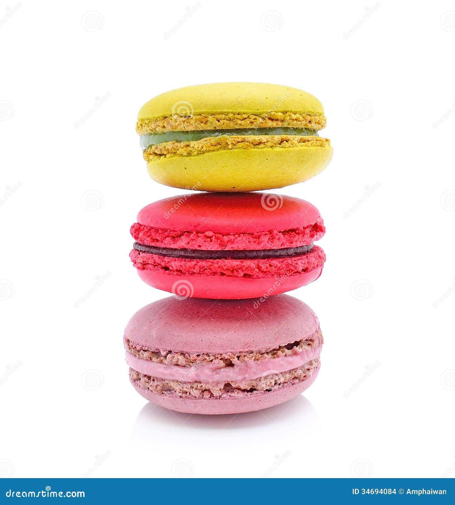 Tasty Colorful Macaroon Stock Images - Image: 34694084