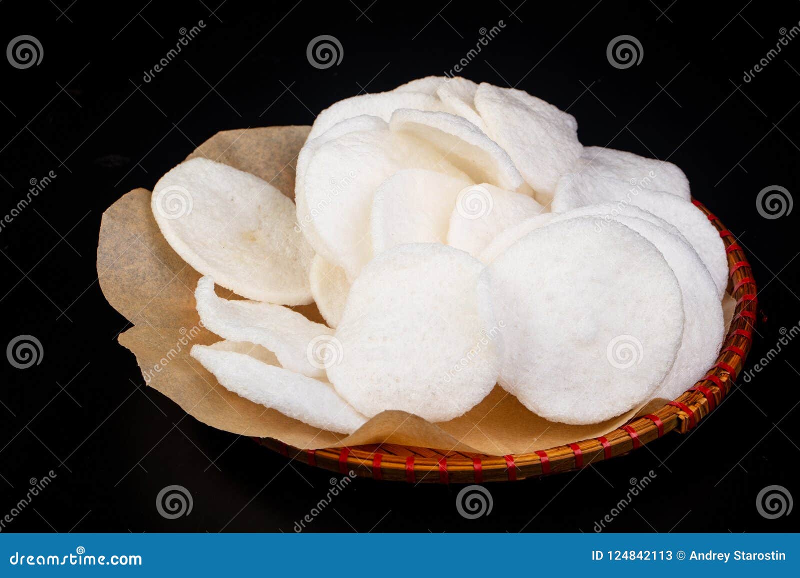 Tasty crab chips stock image. Image of white, kitchen 124842113