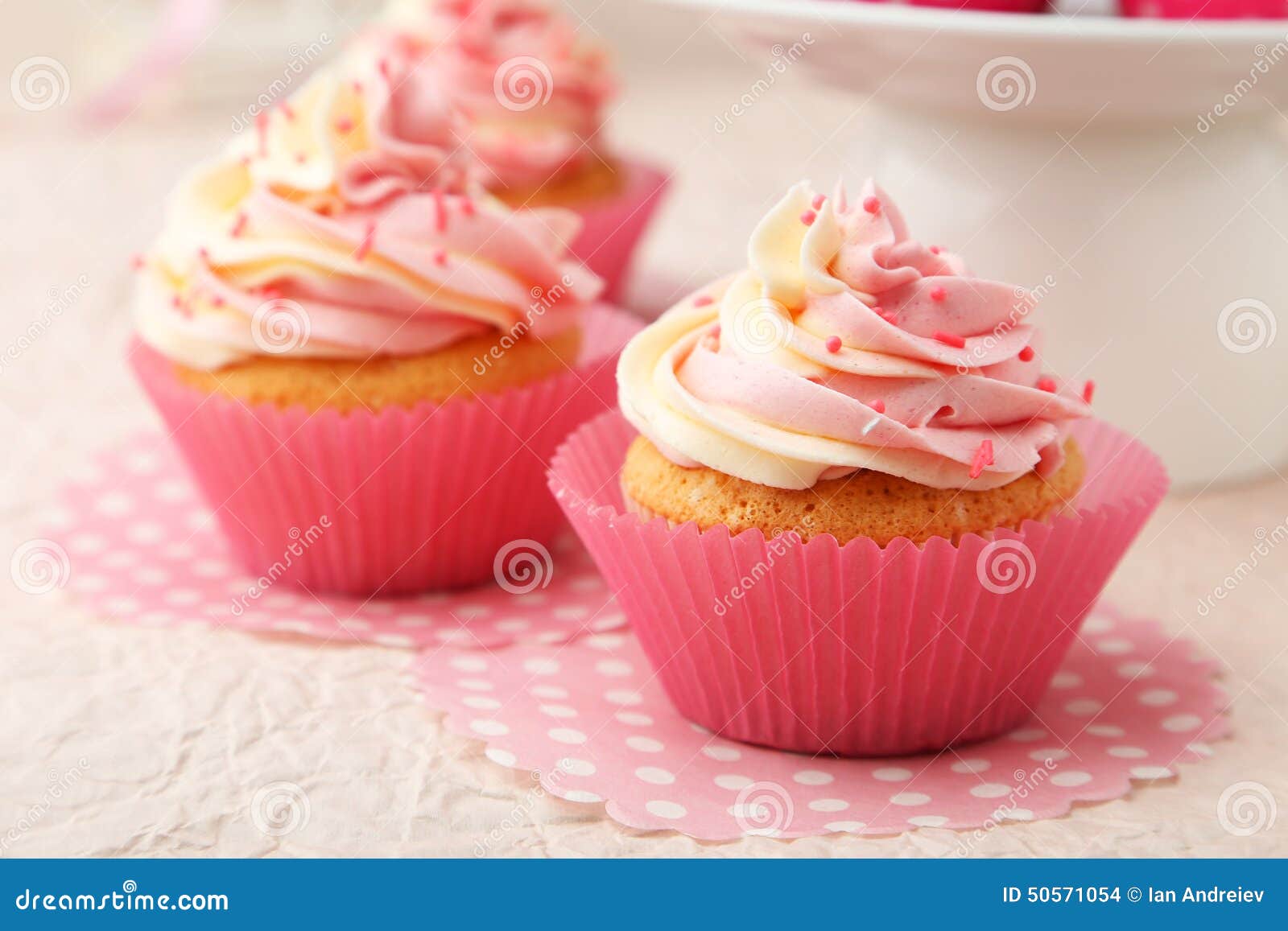 Tasty cupcake stock photo. Image of celebration, dessert 50571054