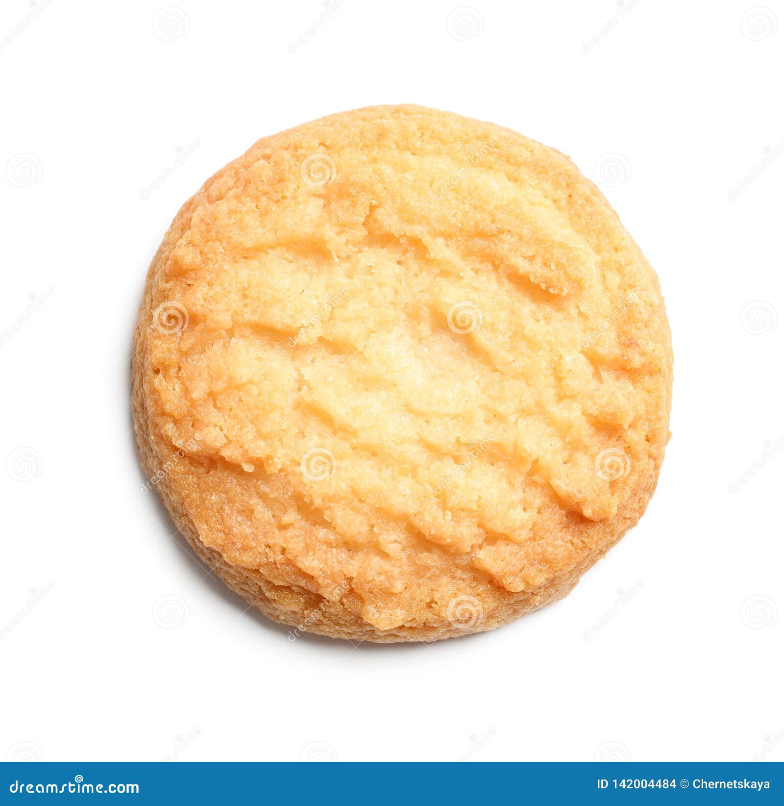 Tasty Danish Butter Cookie Isolated on White Stock Photo Image of
