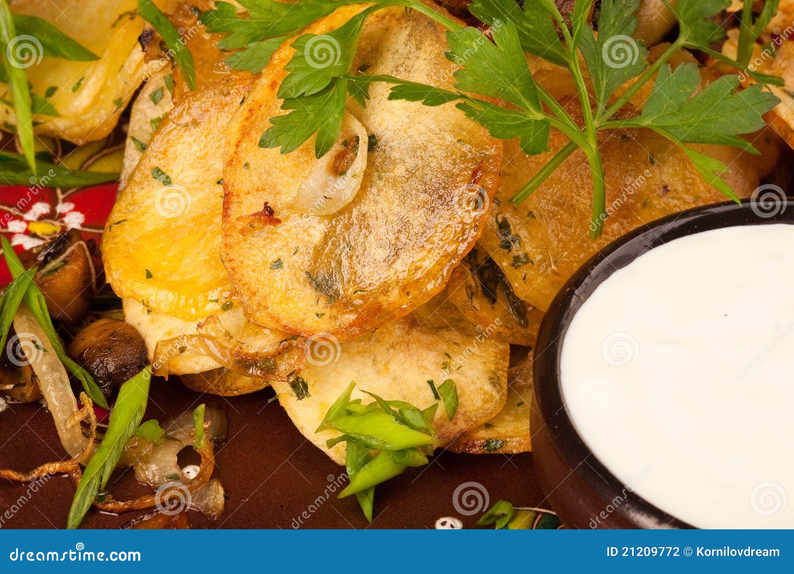 Tasty grilled chips stock photo. Image of sauce, slice 21209772