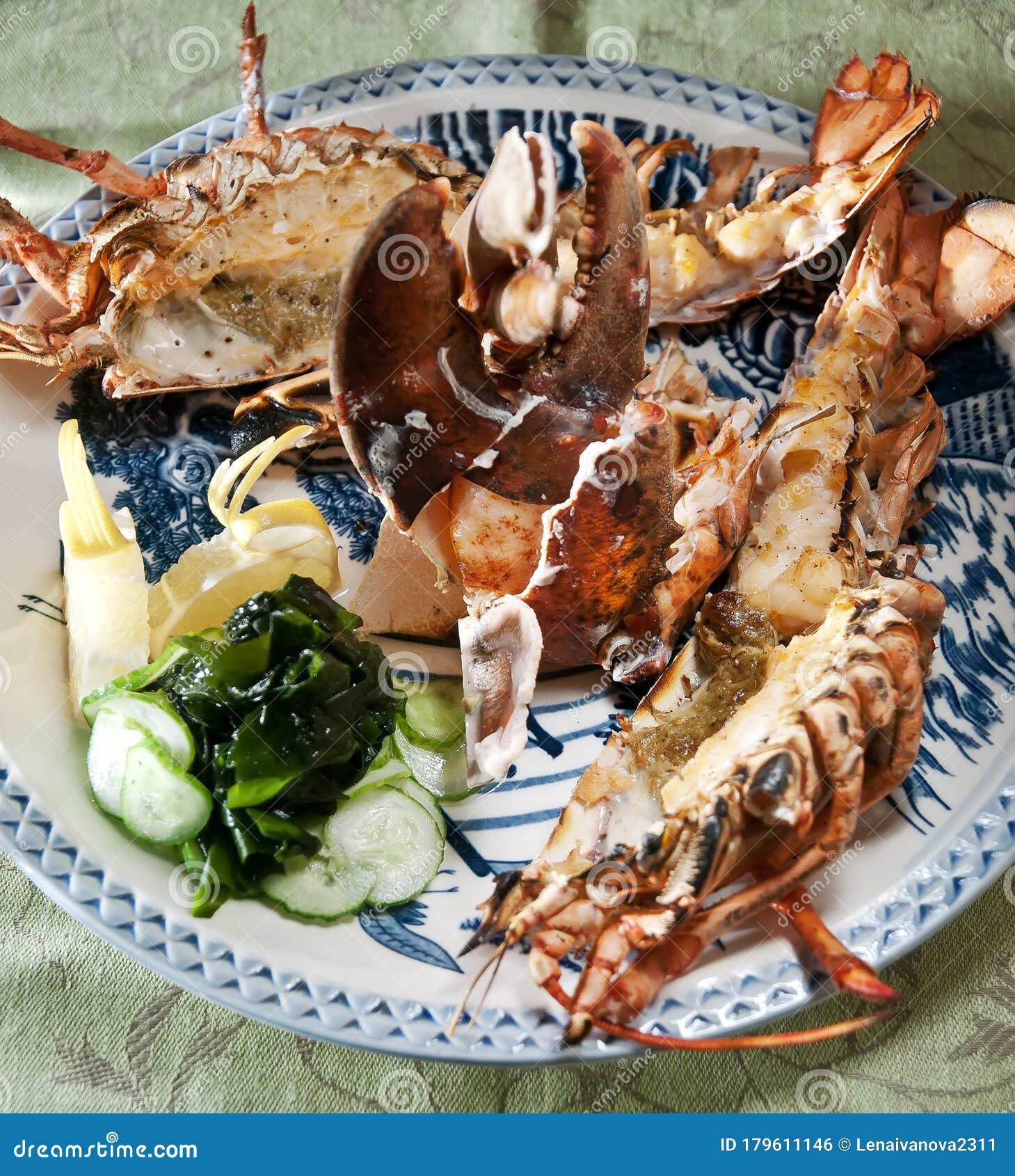 Lobster garden Tresco Sea