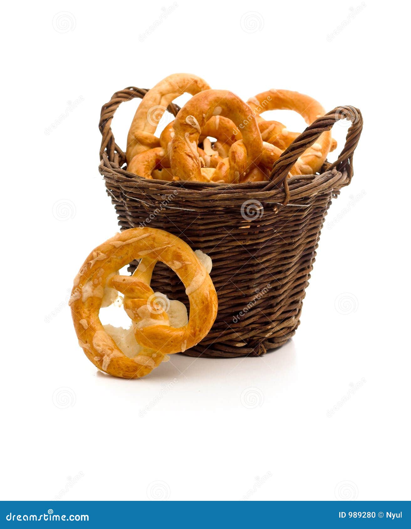 Tasty pretzels stock photo. Image of life, pastry, breakfast 989280