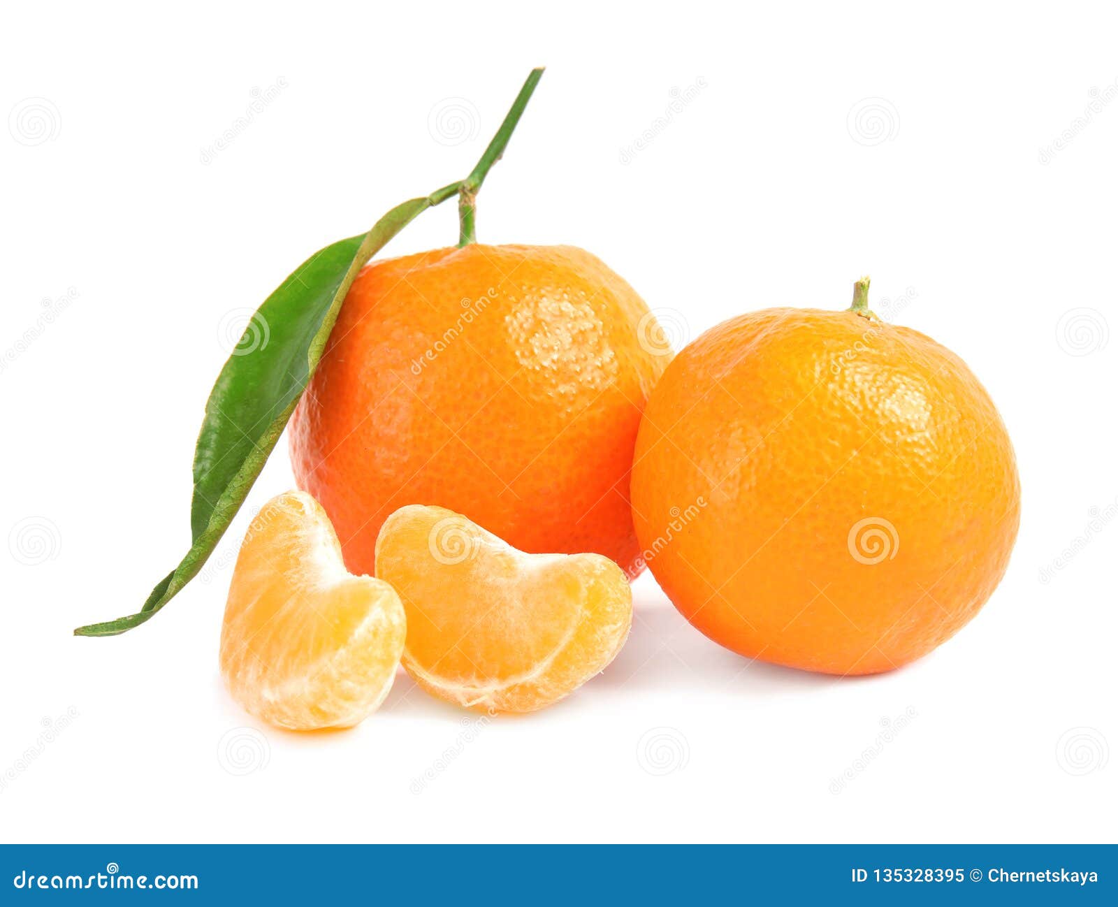 Tasty Ripe Tangerines On White Background Stock Image Image Of